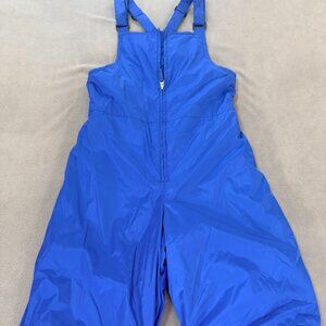 Land's End Ski Bib/Pant's Kids/Youth Blue- Adjustable Shoulder Straps- Size 16